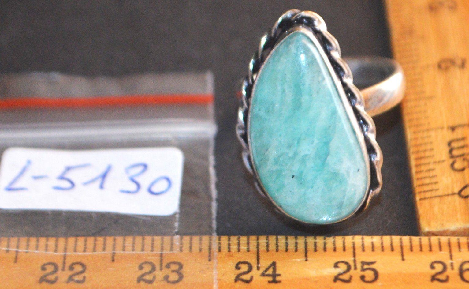 Anelli: Ring L-5130– Amazonit Grössenverstellbar – Nuovo e nell'imballaggio originale da Goldiwil (Thun) venduto da han_v5b7 6