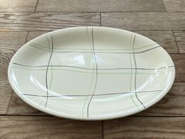 Vintage handbemalte französische Platte