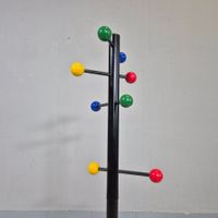 1x Memphis Style Kids Coat Rack, Garderobenständer Garderobe