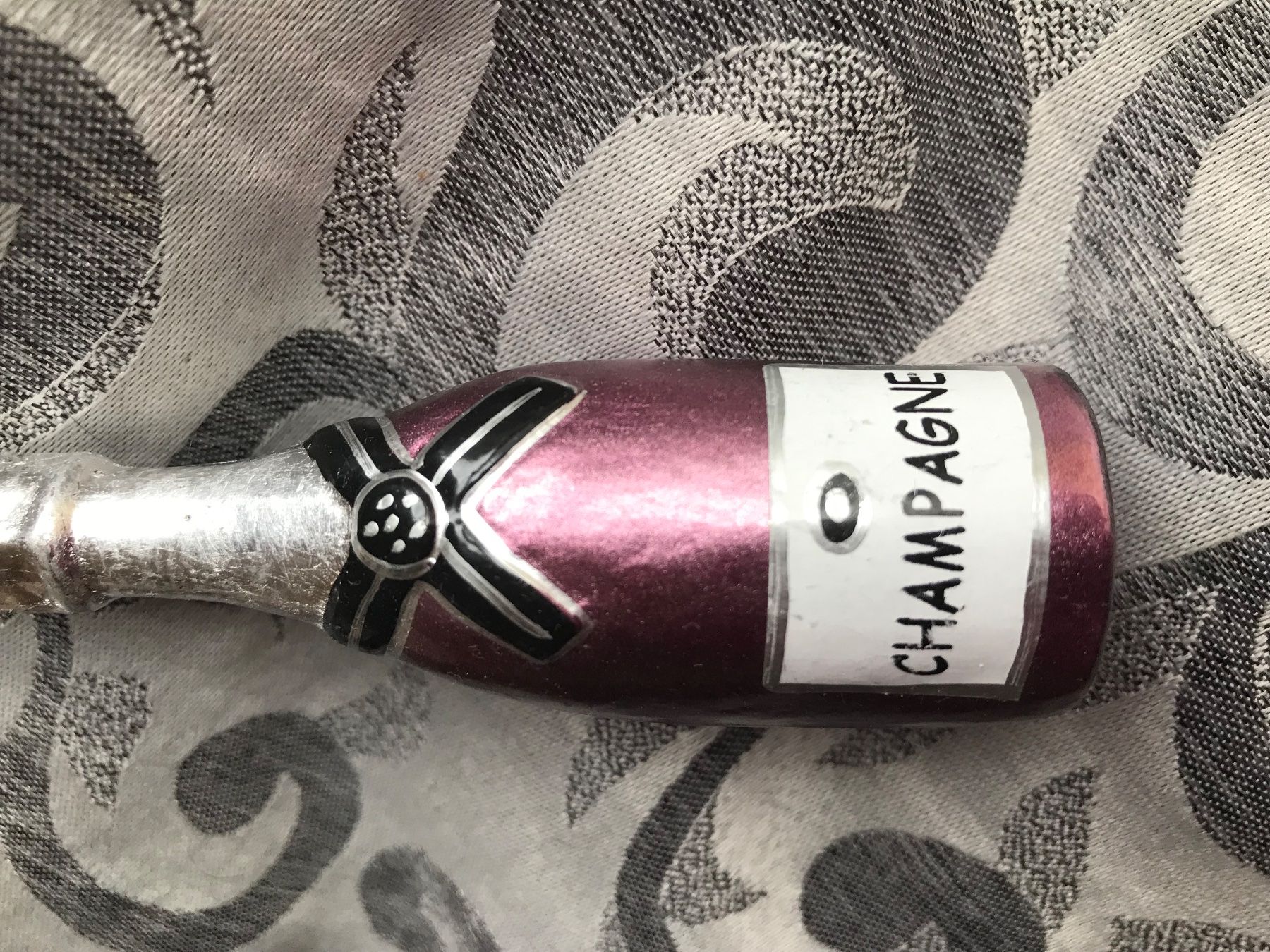 Toutes les décorations: Flasche Champagner Champagnerflasche Christbaumschmuck – Neuf avec emballage d'origine à Alpnach Dorf par marvo 3