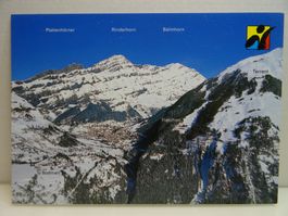 Postkarte Leukerbad 1401 m Lötschenpass Wallis