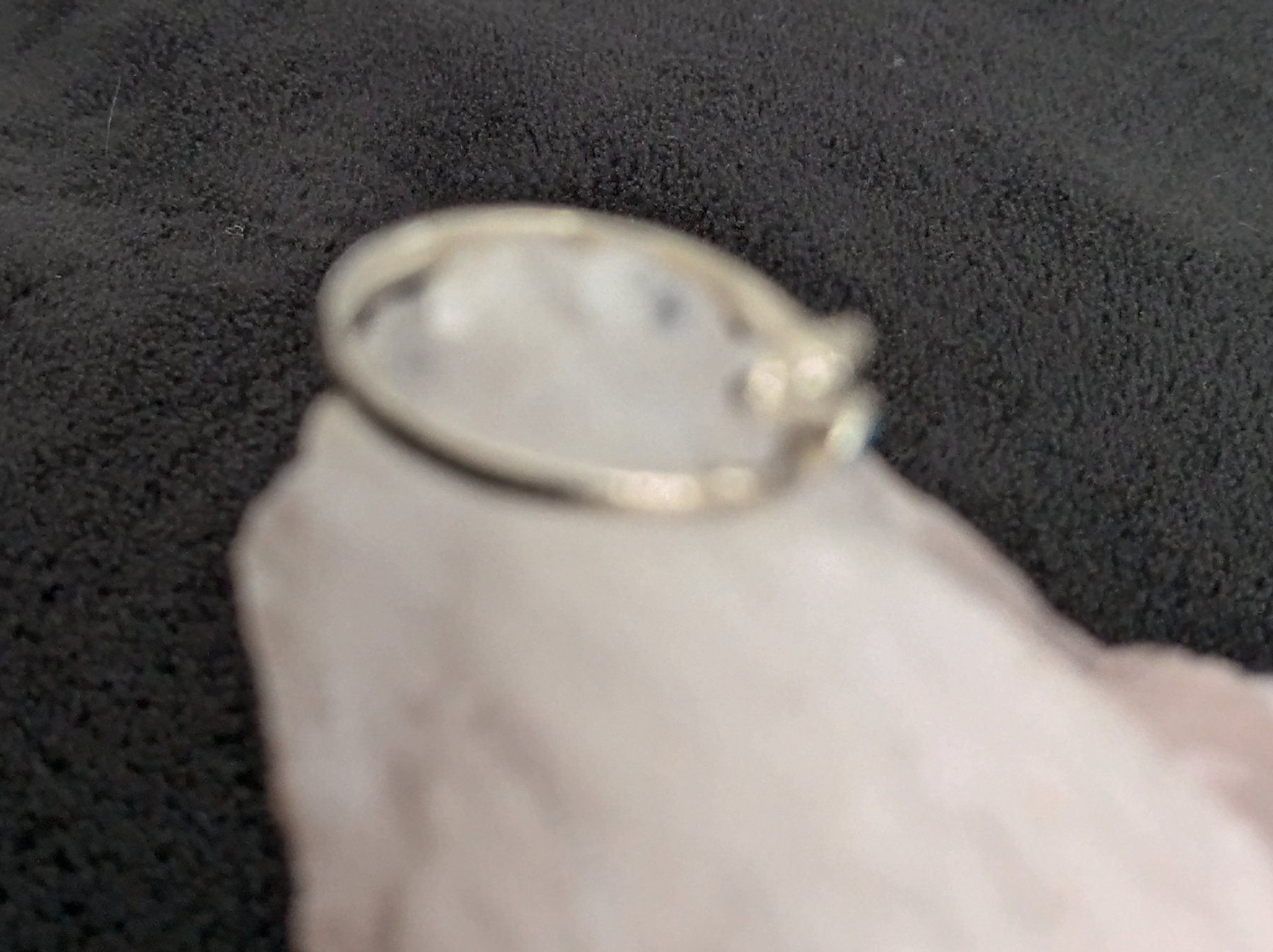 Anelli: Ring Silber 925 mit türkisfarbenem Stein – Usato da Istighofen venduto da Ringparadies 2