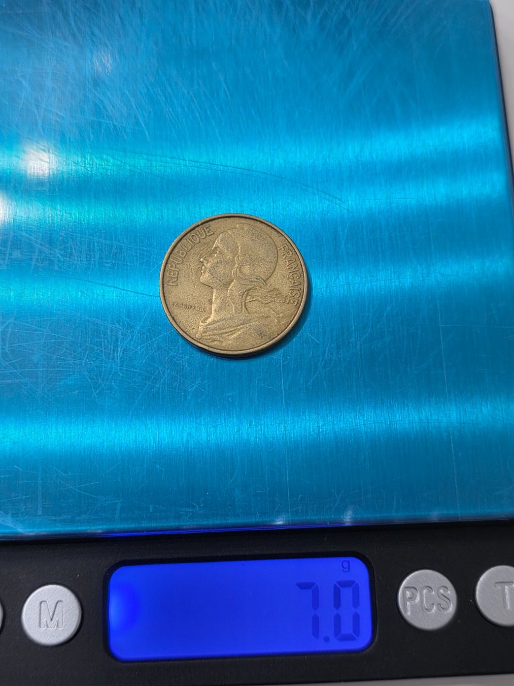 Tutti le monete: 50 Centimes Republice Frankreich 7 gr. – Usato da Scherzingen venduto da Benjanil 1