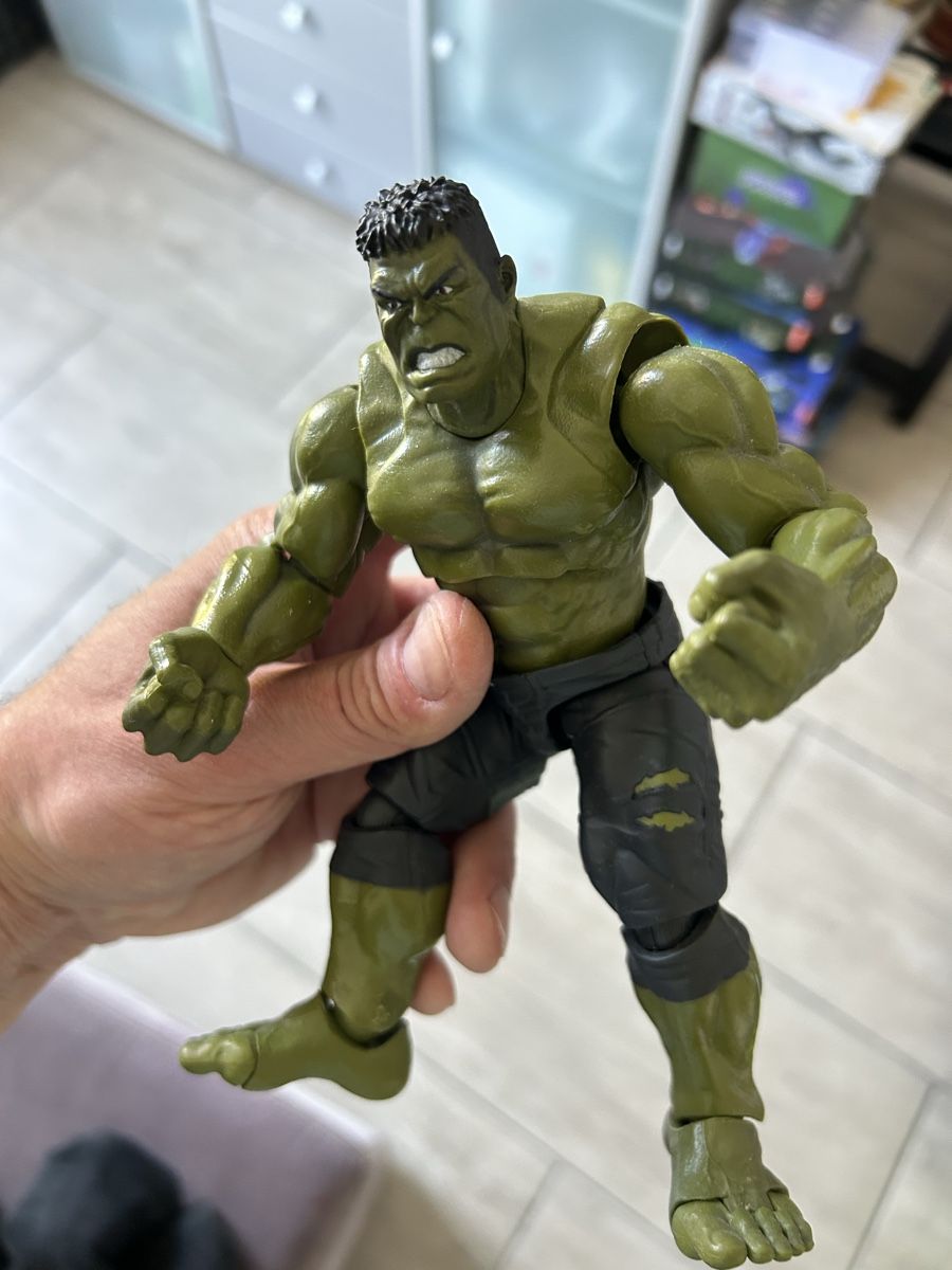 Marvel Statuette: S.h.figurarts Hulk Actionfigur – Usato da Scherzingen venduto da SER_610 7