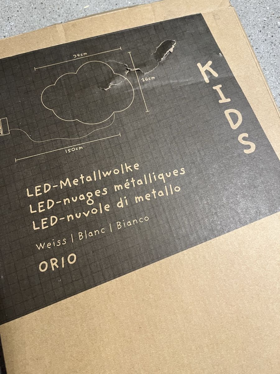 Migros Ghirlande e barre luminose: LED Lichter Metallwolke – Usato da Baden venduto da lupa5400 2