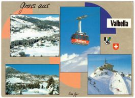 Lenzerheide - 4 Bild AK Valbella