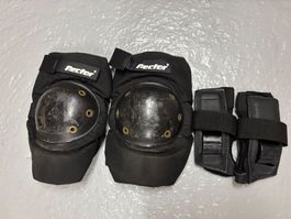 Schutzausrüstung Rollerblade Knie + Handgelenk Set