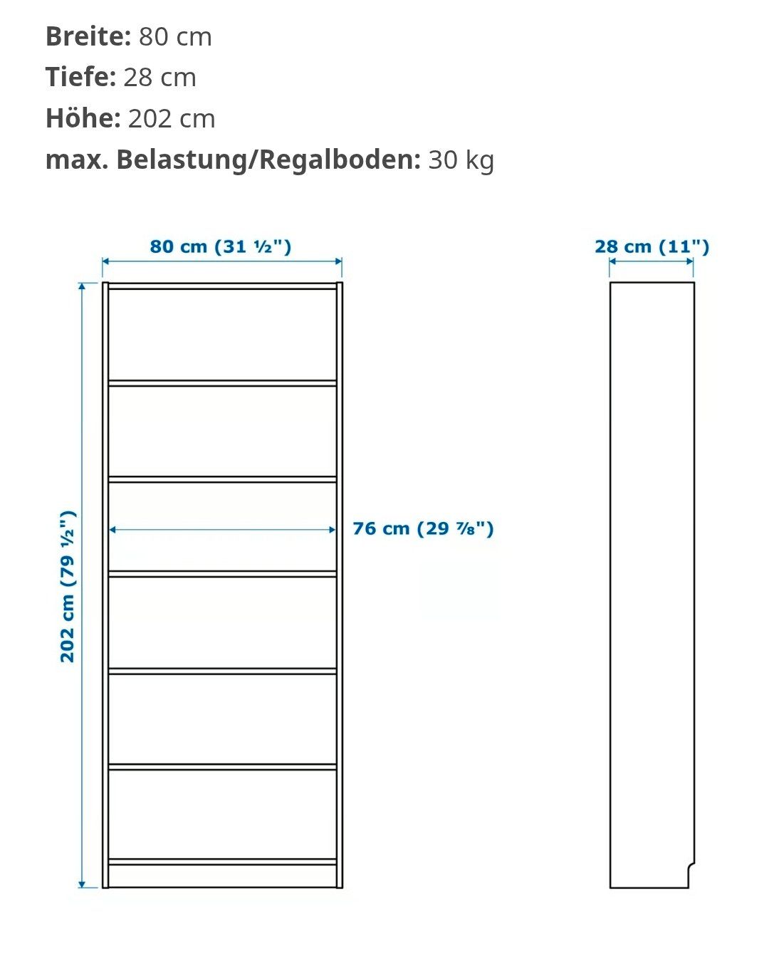 Ikea Regale: Ikea Billy Regal, Weiss gebraucht – Gebraucht aus Elgg von j.hilber 1