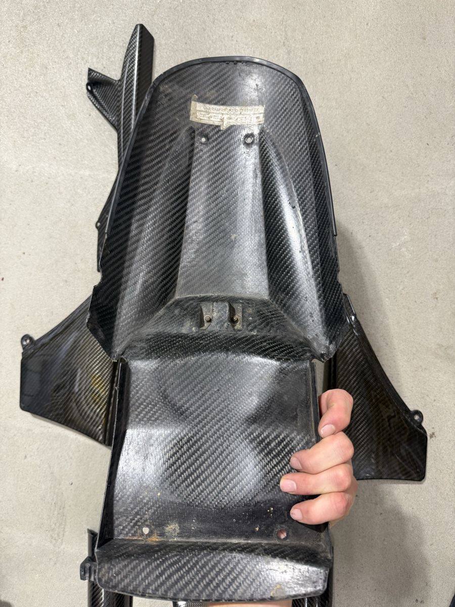 KTM Tutti i ricambio per moto: Carbon Verkleidung  KTM SMC – Usato da Erlinsbach SO venduto da n123h 4