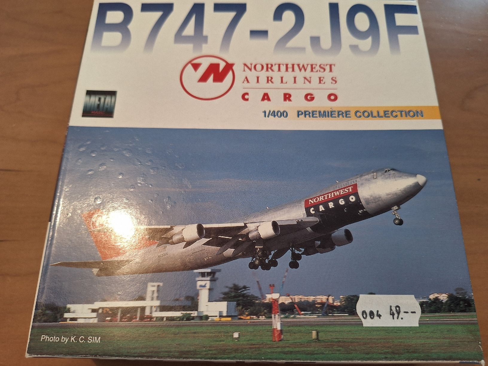 NORTHWEST B747-2J9F 1/400 航空機・ヘリコプター NORTHWEST AIRLINES