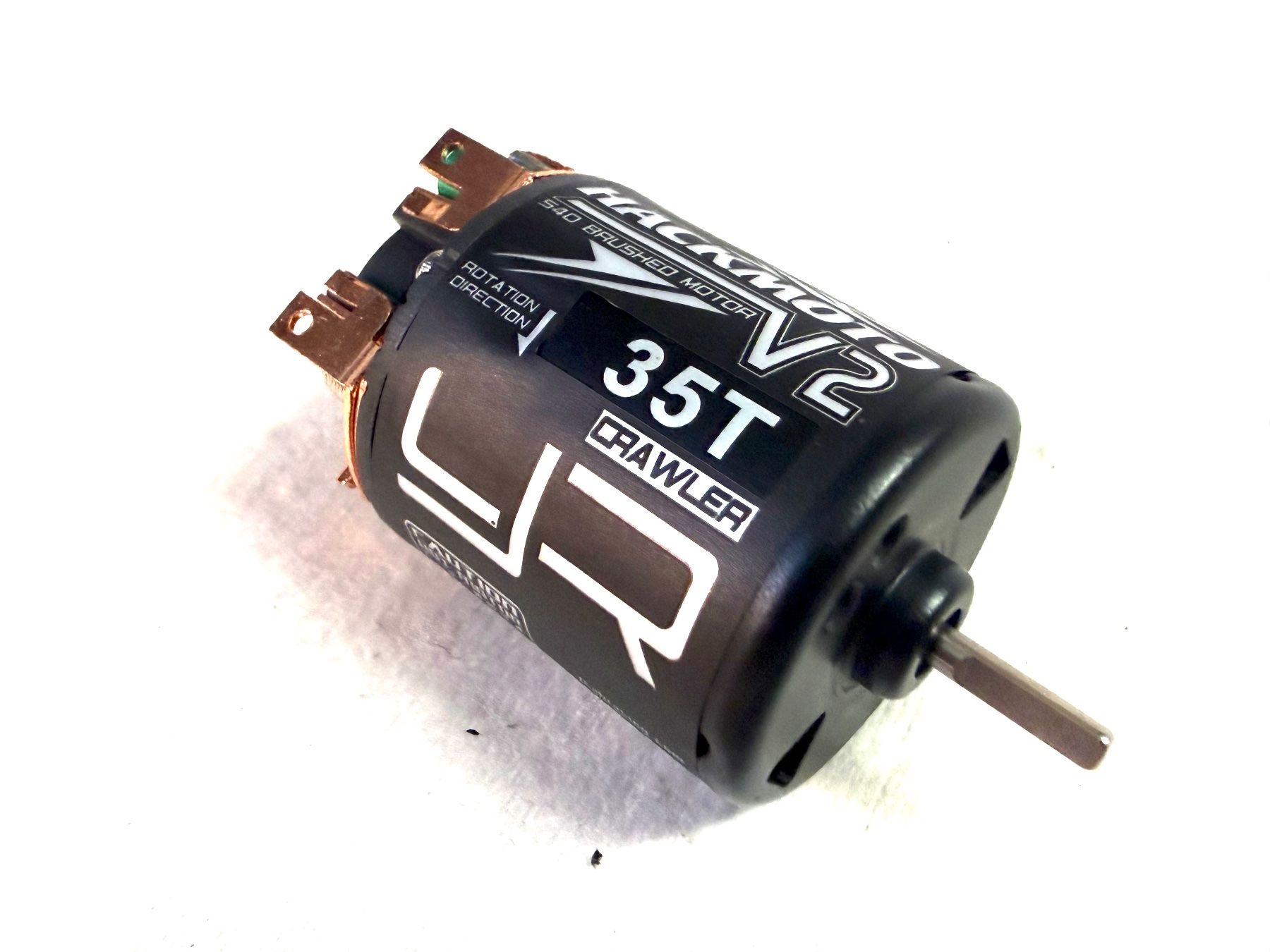 Modellismo RC: MOTEUR YR HACKMOTO V2 35T 1/10 CRAWLER – Nuovo e nell'imballaggio originale da Yverdon-les-Bains venduto da Fijo-rc