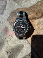 Montre homme ESQ noir argenté bon état