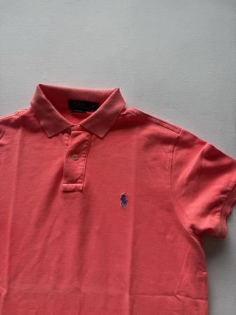 RL Polohemd Gr. M Sommerliche Koralle-Farbe