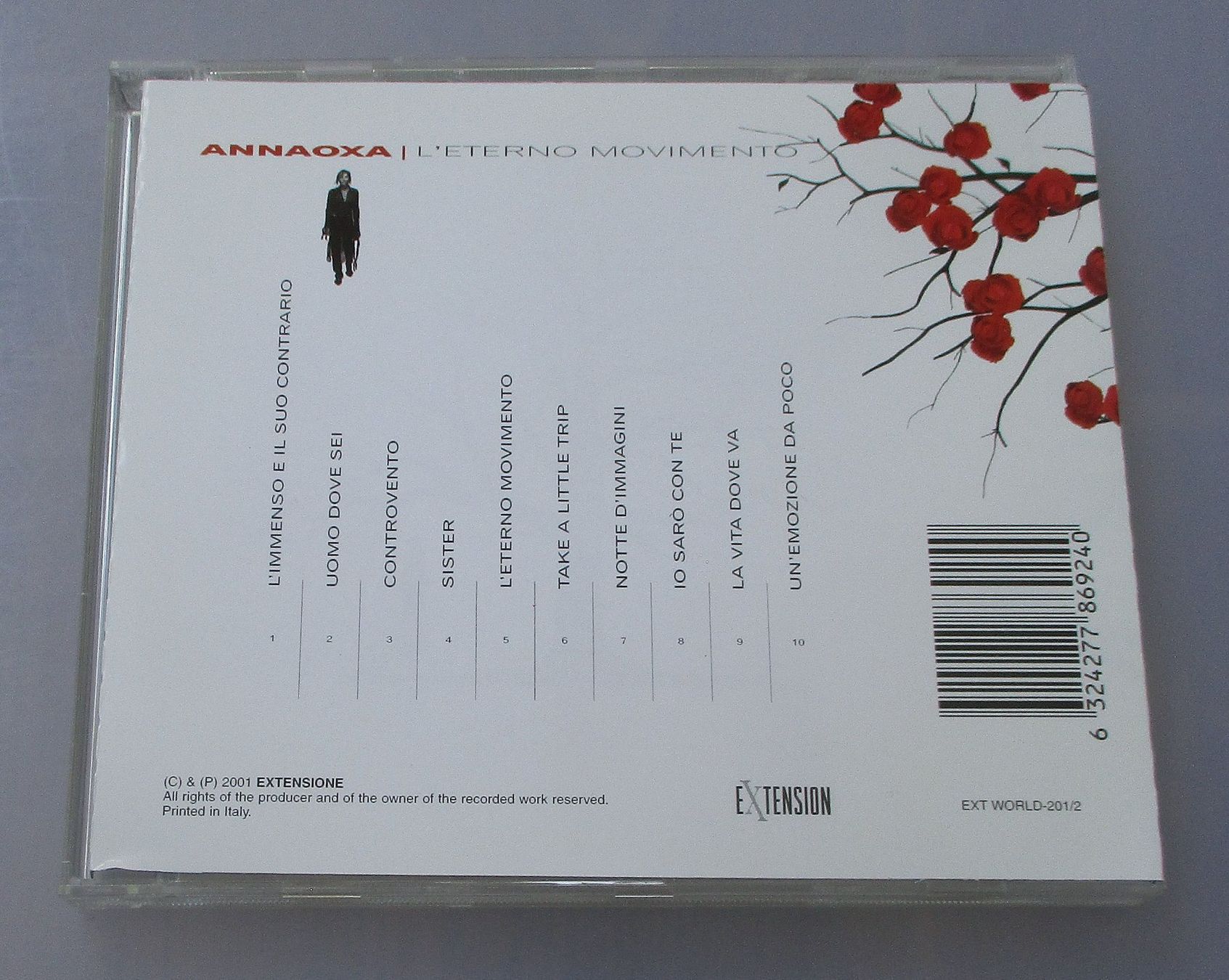 CD: ANNA OXA - L'eterno movimento – Usato da Wattwil venduto da Muriel11 1