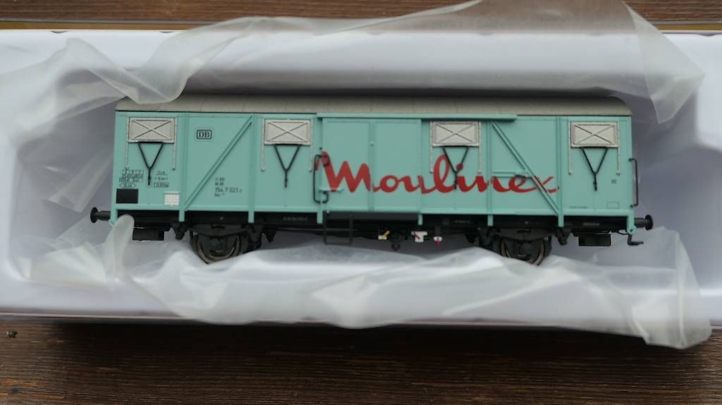 Modelleisenbahnen: Wagon couvert Brawa 47280 Moulinex  – Gebraucht aus Vevey von gui_9x5l