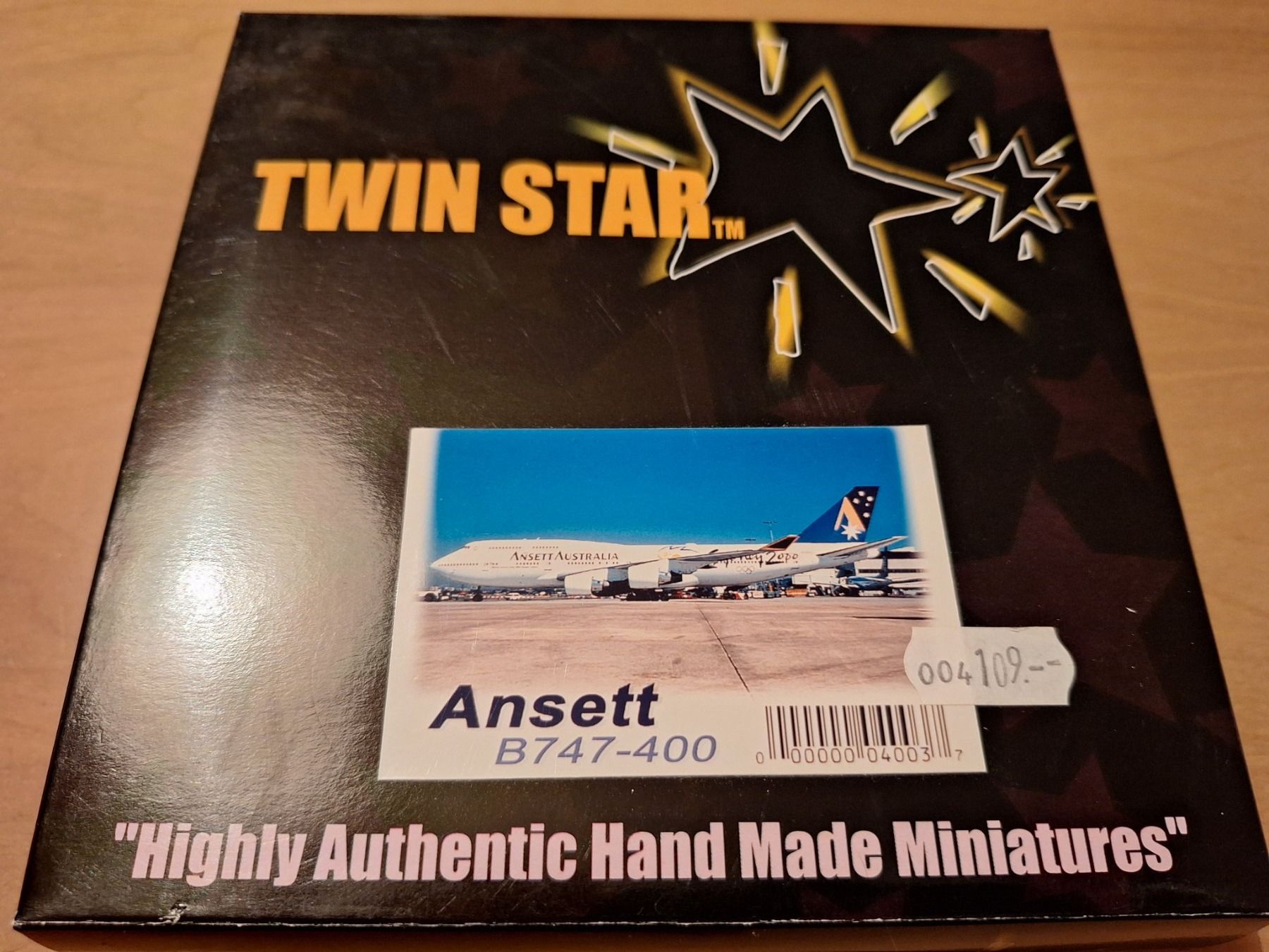 Boeing Kit di modellismo & Modellini statici: Ansett Australia B747-400 1:400 – Usato da Sargans venduto da nicsam1815