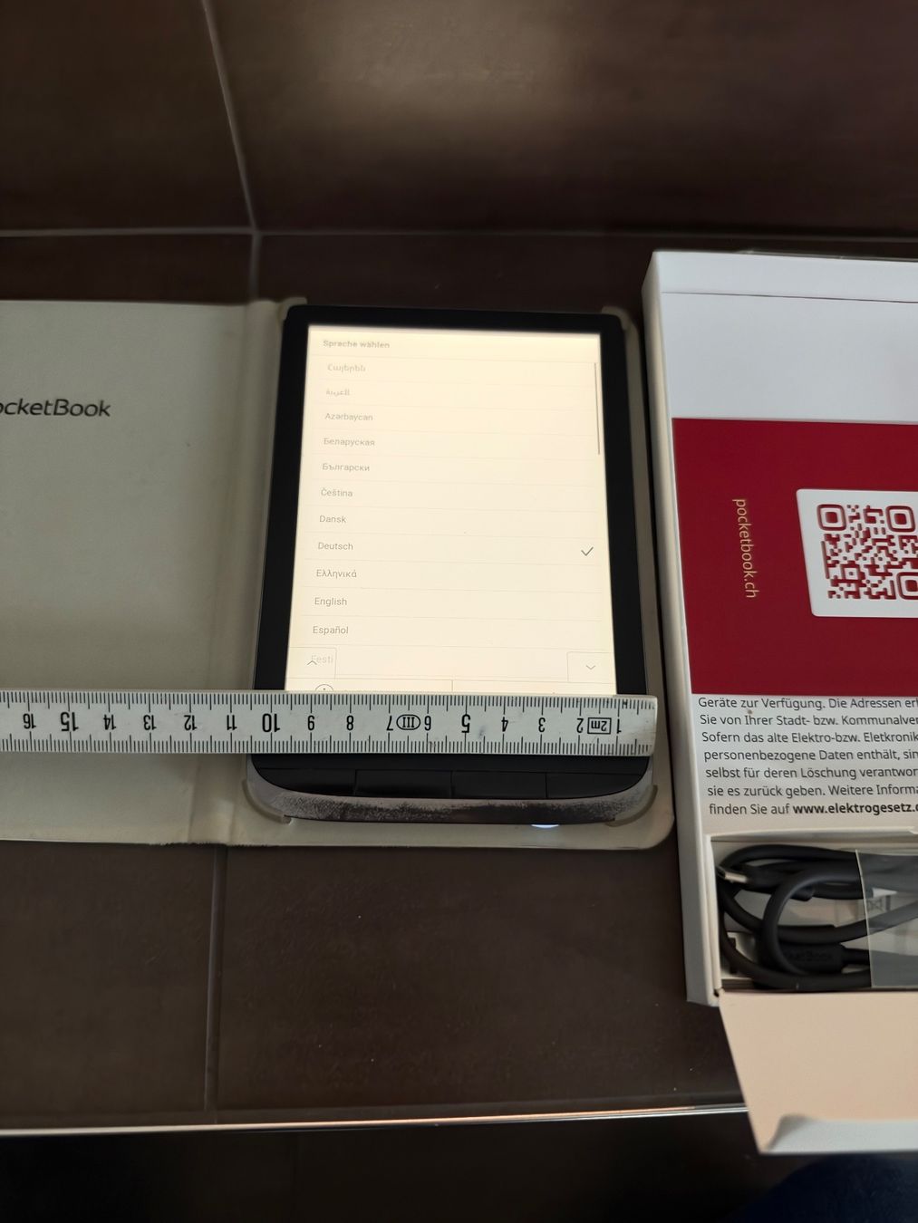 PocketBook Tablet PC: PocketBook Touch HD 3 E-Reader mit Hülle in gutem Zustand – Usato da Hellbühl venduto da Mico59 3