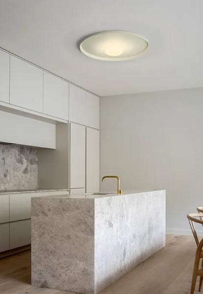 Lampadari & plafoniere: Vibia Top Wand-/Deckenleuchte Aluminium grün – Usato da Rothenburg venduto da Lampenoutlet 2