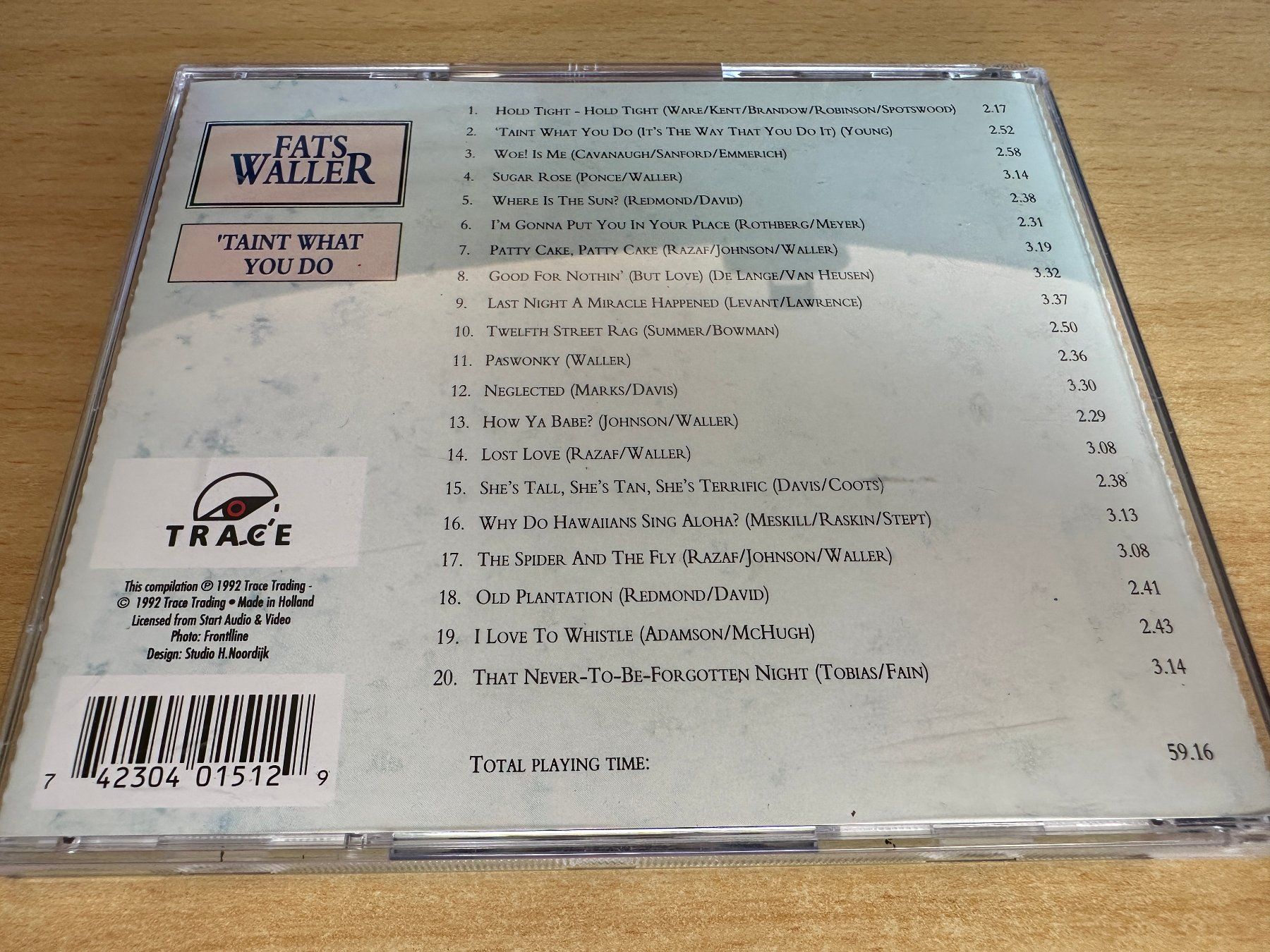 CD: Fats Waller – 'Taint what you do – Usato da Rikon im Tösstal venduto da Alpenmutz 1