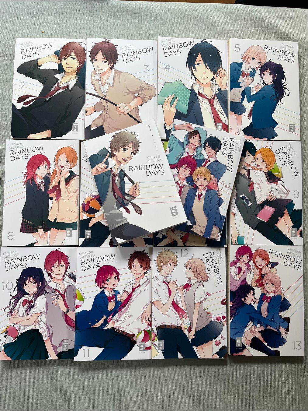 Fumetti: Rainbow Days (Manga) 1-14 – Usato da Bern venduto da manouscript