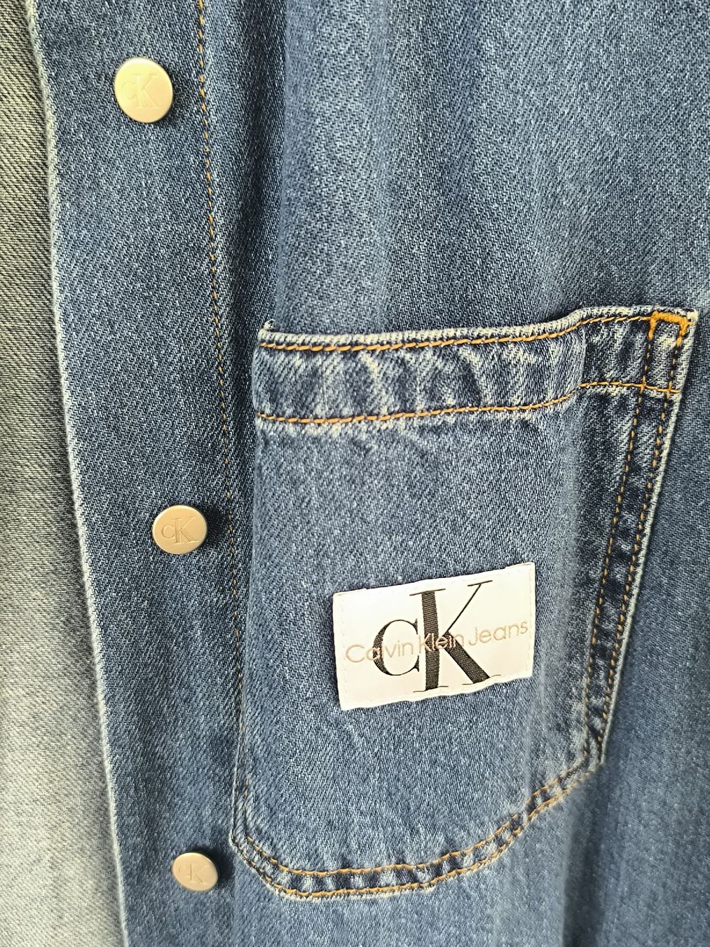 Calvin Klein Camicette: Calvin Klein Hemd-kleid – Nuovo (secondo la descrizione) da Oftringen venduto da Lejaleja 3
