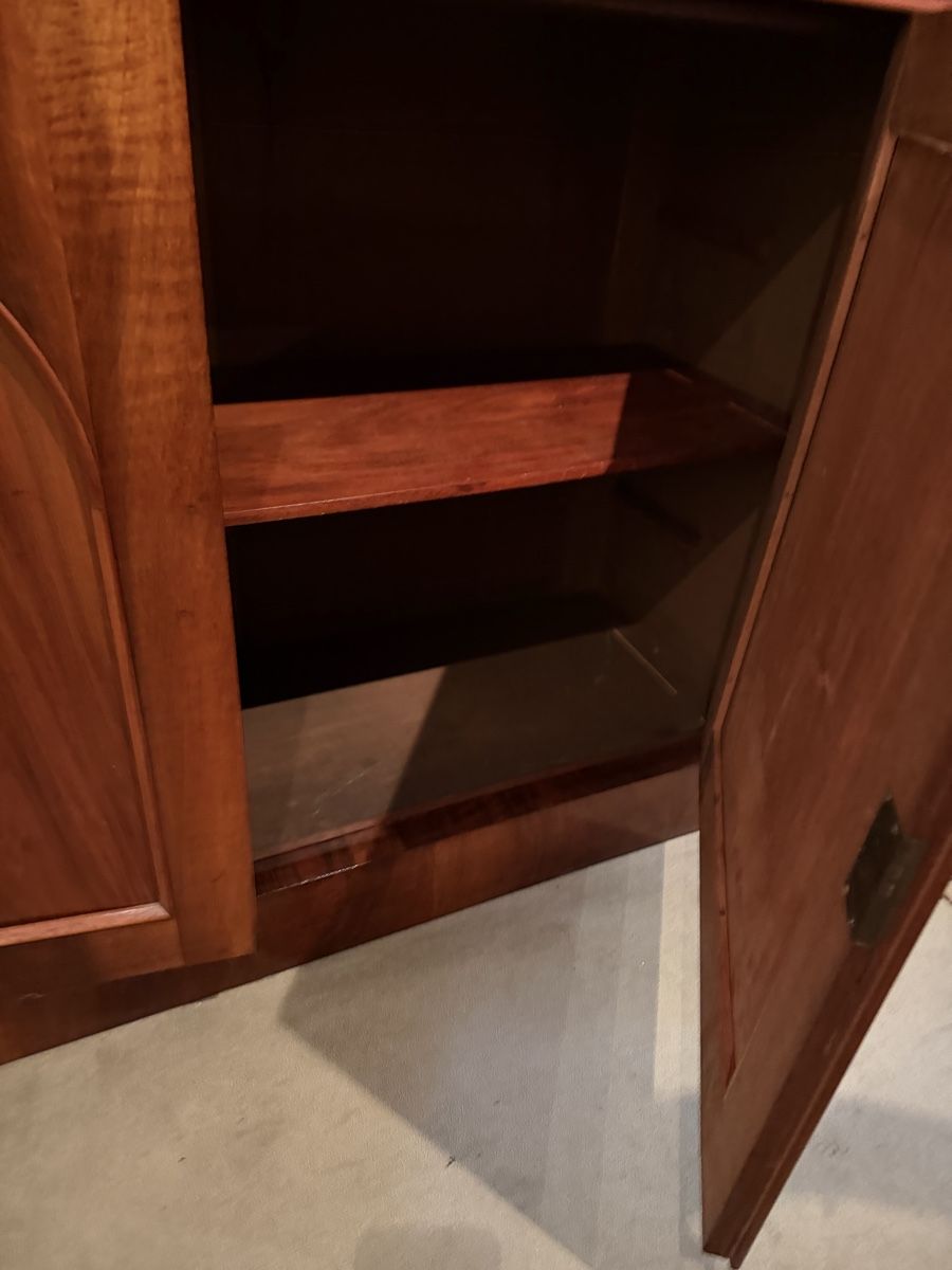 Regale: Bereakfront, open Bookcase Mahagoni viktorianisch um 1850 – Gebraucht aus Wettingen von NickInc 3