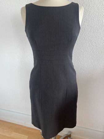 H&M Etuikleid, Gr. 36, Grau/meliert