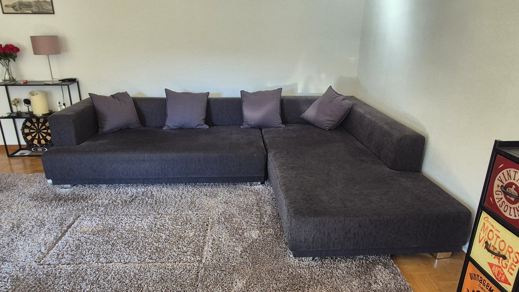 Sofas: Ecksofa Anthrazit (gebraucht) GRATIS – Gebraucht aus Zürich von hof_2yqq 2