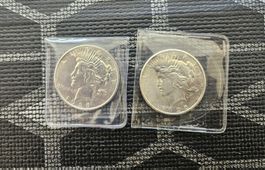 Peace Dollar argent divers millésimes 1923-1925-1934-1935