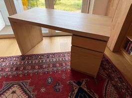 Table Ikea MALM, 140 x 65 x 73 (L, P, H)