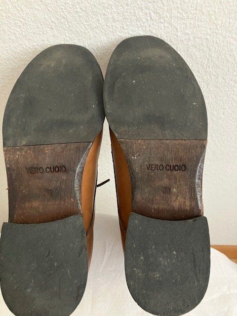Scarpe da donna: Bottines en cuir marron clair - Taille 36 – Usato da Marin-Epagnier venduto da rchouchouu 2