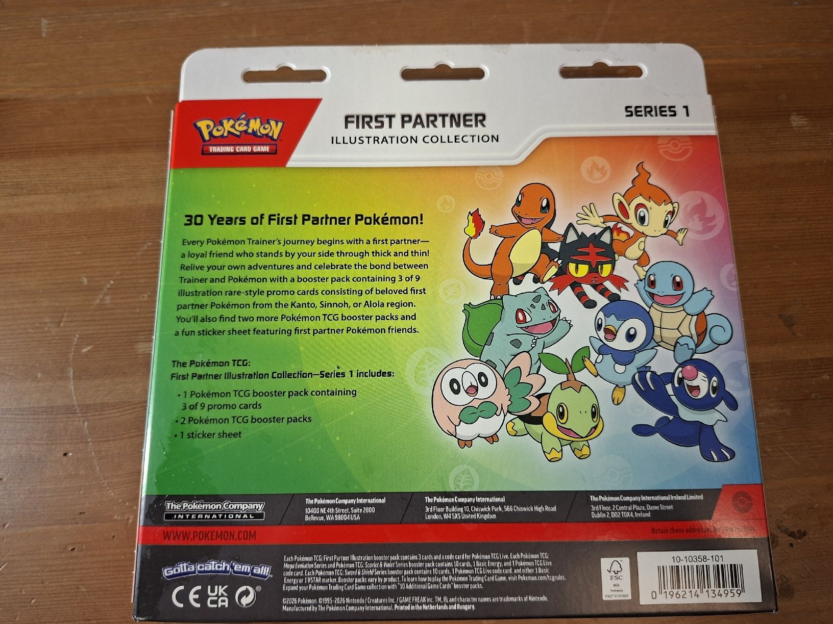 Pokémon Cartes à collectionner: Pokémon First Partner Illustration Collection Serie 1  – Neuf avec emballage d'origine à Lichtensteig par Seastar83 1
