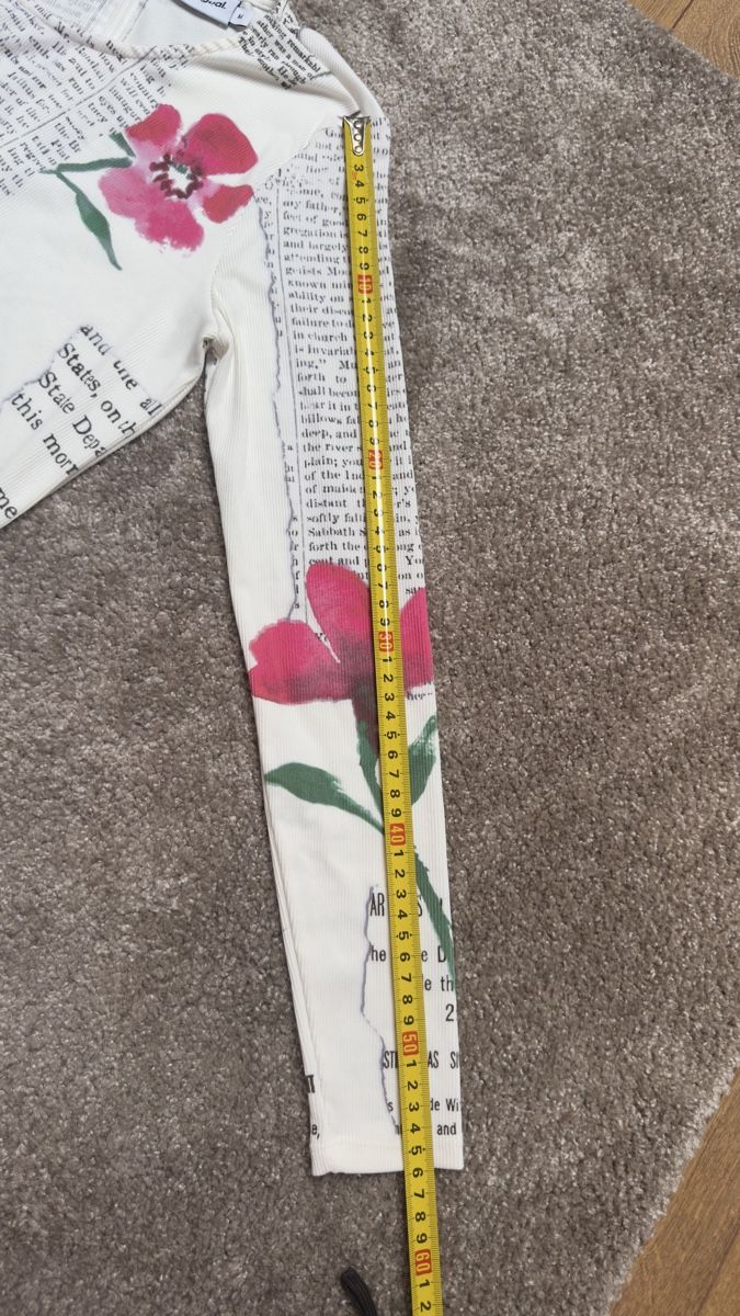 Vestiti: Robe Desigual longue Taille M imprimé fleurs et texte – Usato da Vuippens venduto da Anna_as 7