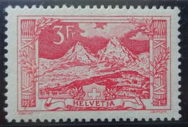 Gebirgslandschaft ZNr. 142 **, Abart, SBK 450.00