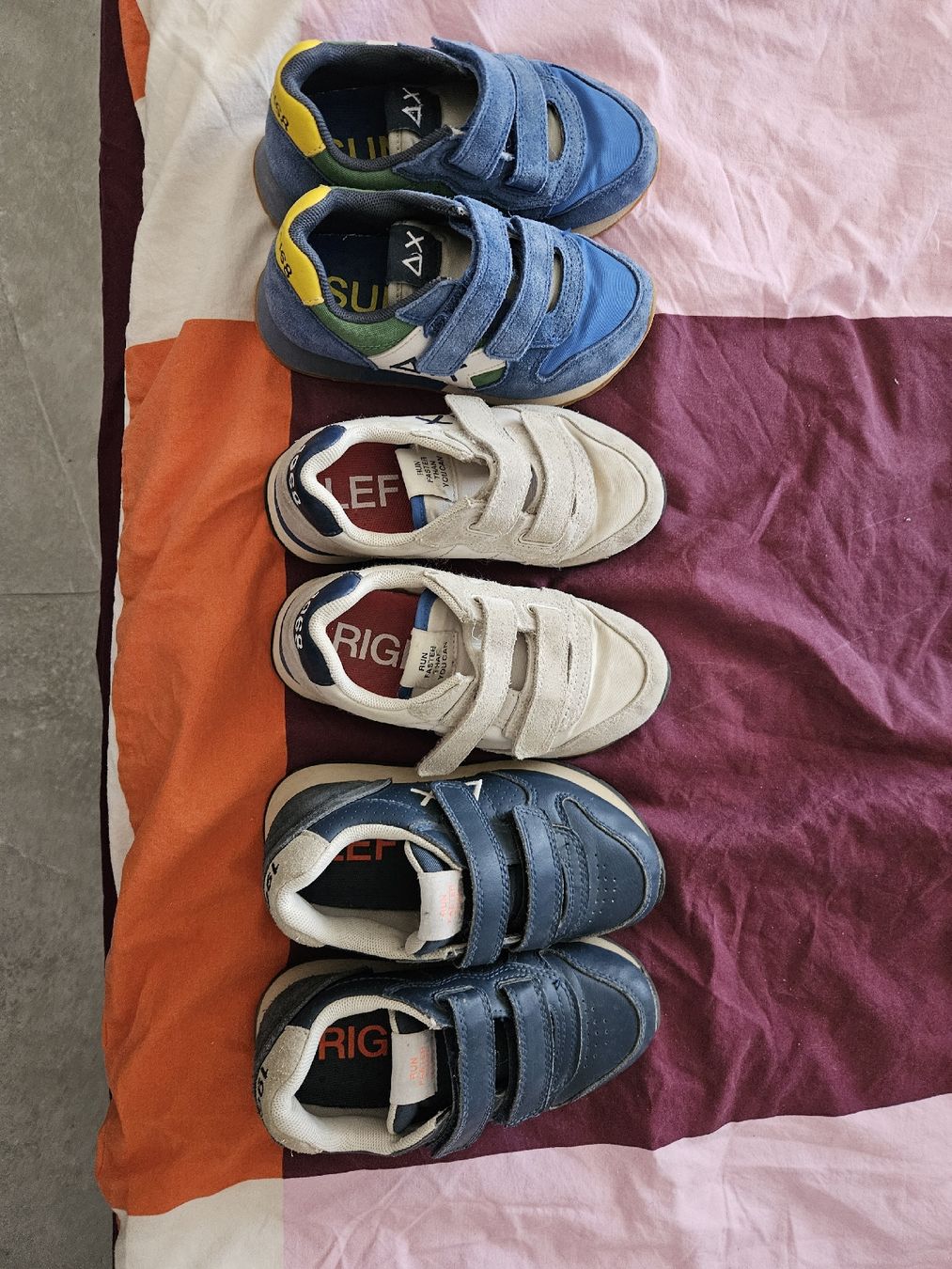 Scarpe per ragazzi: Sun68 Kinder Turnschuhe 3 Paar Grösse 28 – Usato da Zwingen venduto da kajamido1 1