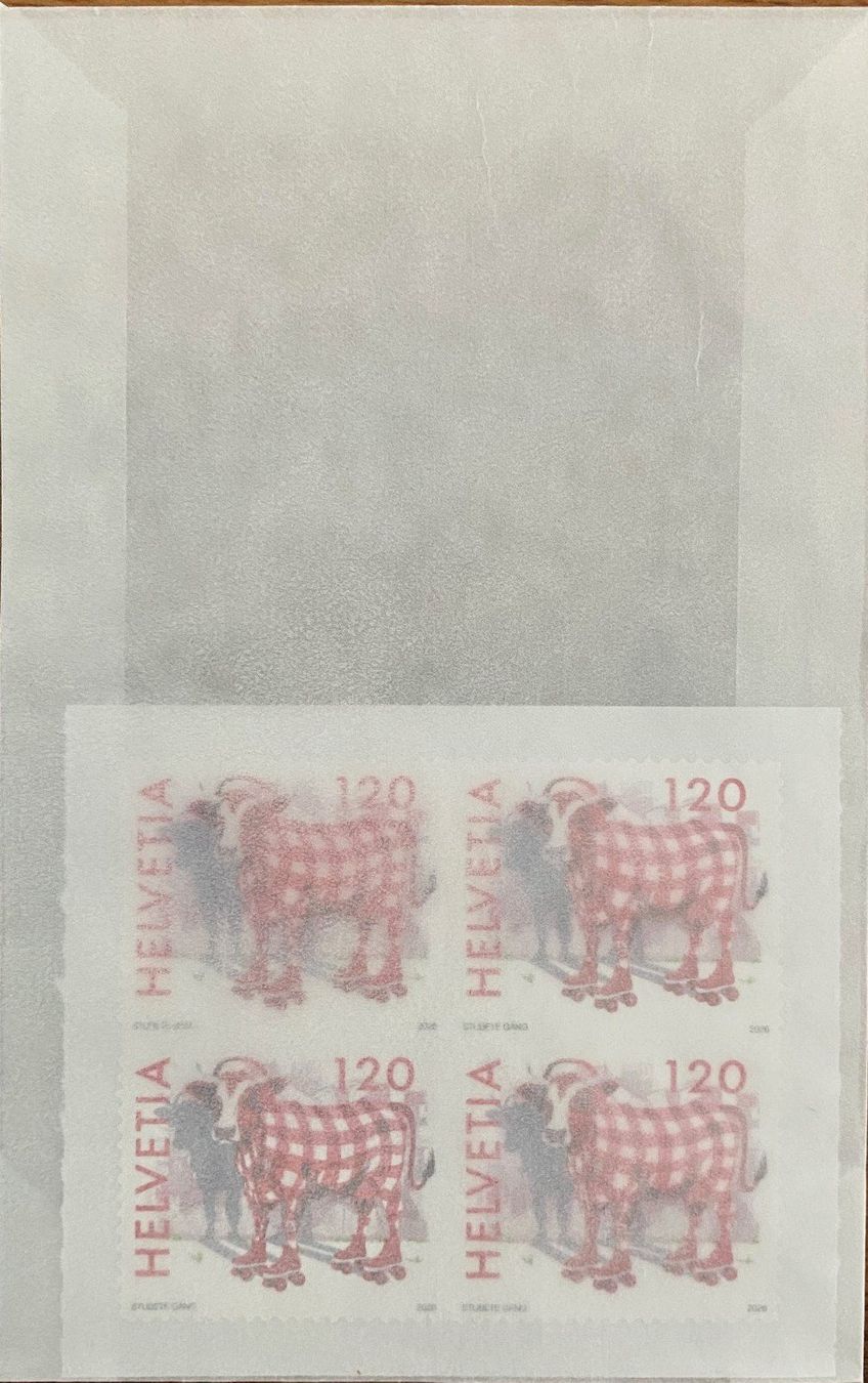 Alle Briefmarken: Viererblock 2026  Postfrisch "Designed by Stubete Gäng" – Neu und originalverpackt aus Aedermannsdorf von Sennahoy11 1