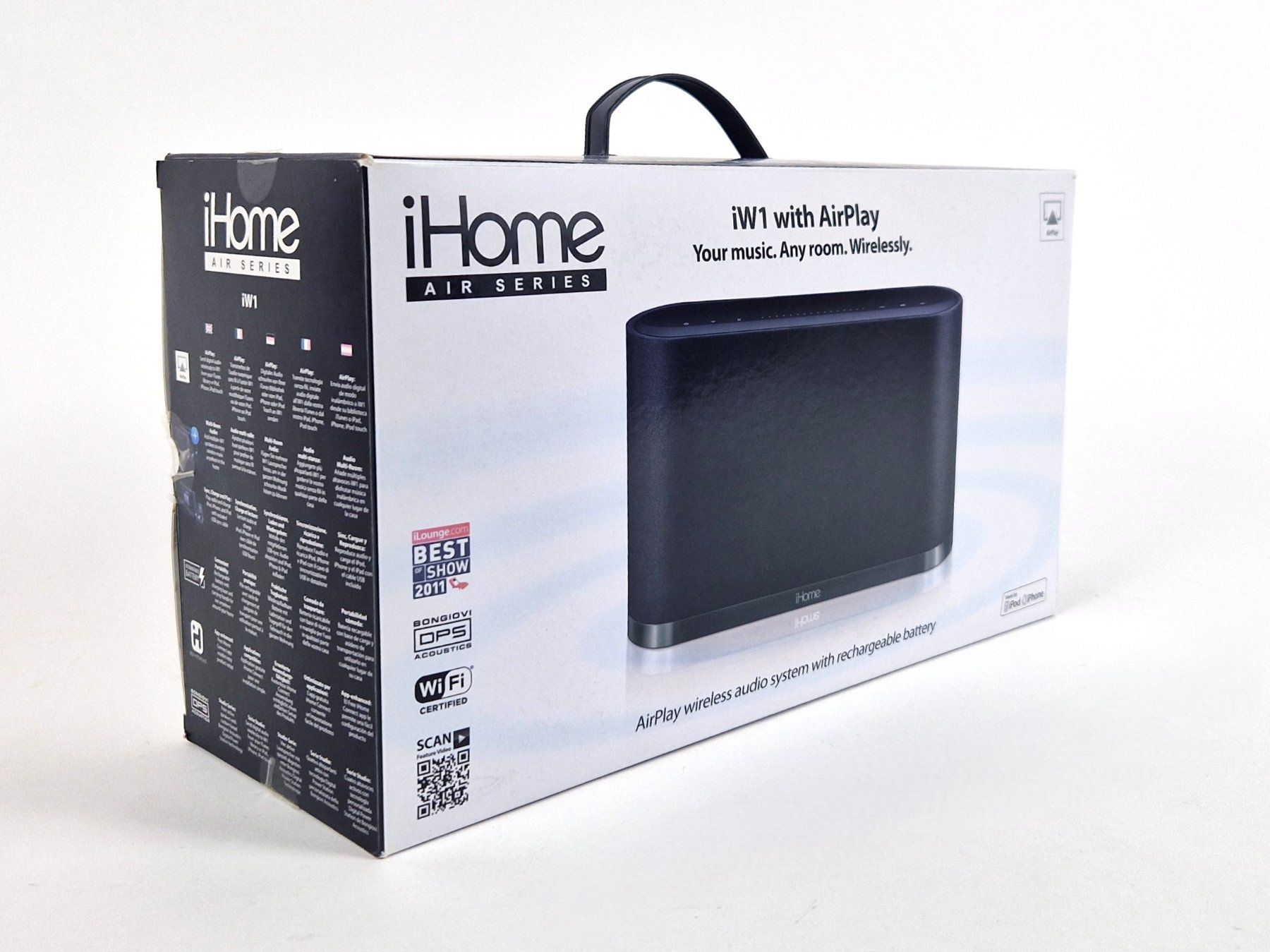 Casse acustiche: iHome iW1 AirPlay Wireless Audio System – Nuovo (secondo la descrizione) da Basel venduto da Restwert_Basel