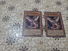 Yugioh 2x Horus der Schwarzerflammendrache LV6