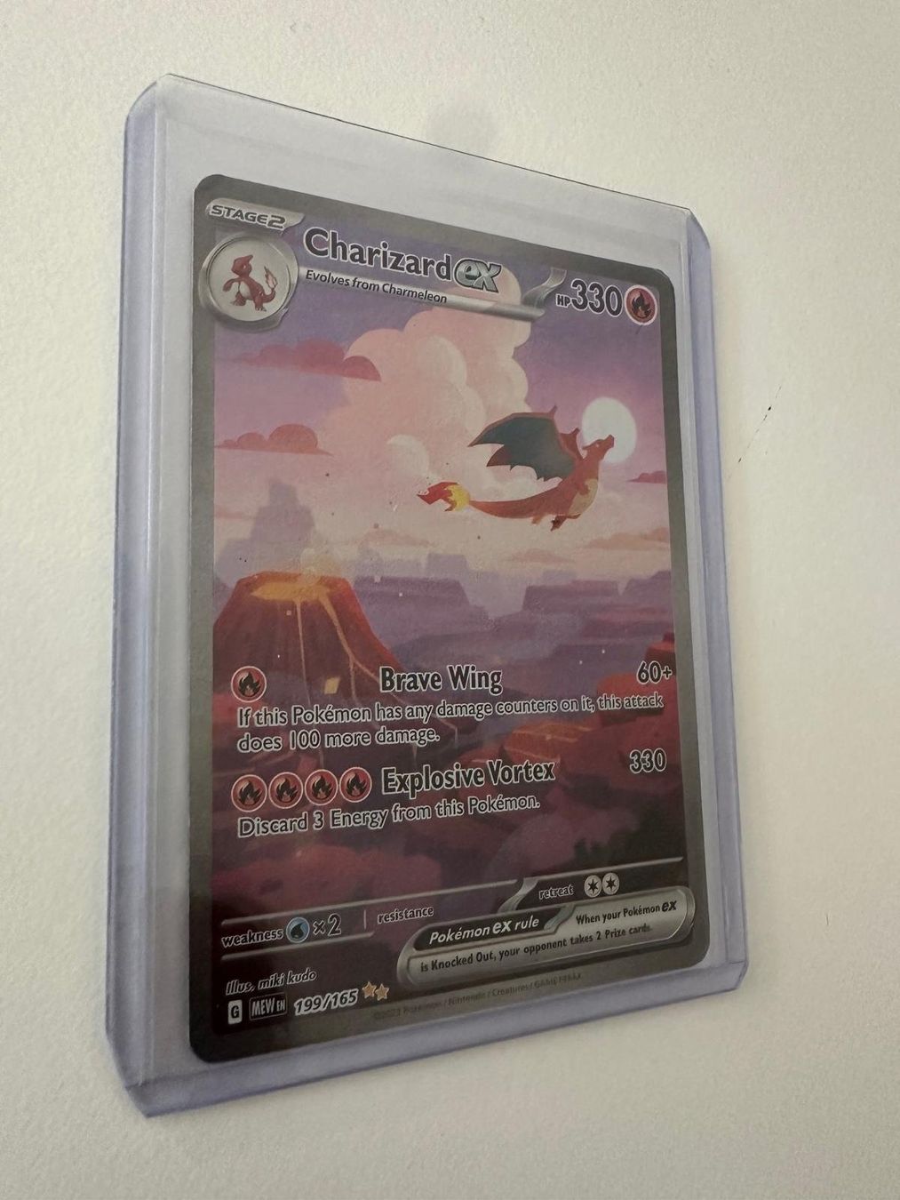 Pokémon Sammelbilder & Trading cards: Charizard ex 199 - Glurak - Dracaufeu - MEW 151 – Gebraucht aus Zürich von dja_vw6d