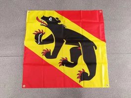 Schweizer Flagge des Kantons Bern 90x90cm