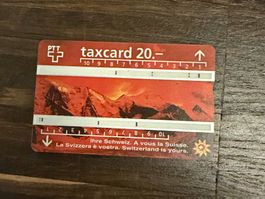 PTT-Taxcard Bergpanorama 20.-