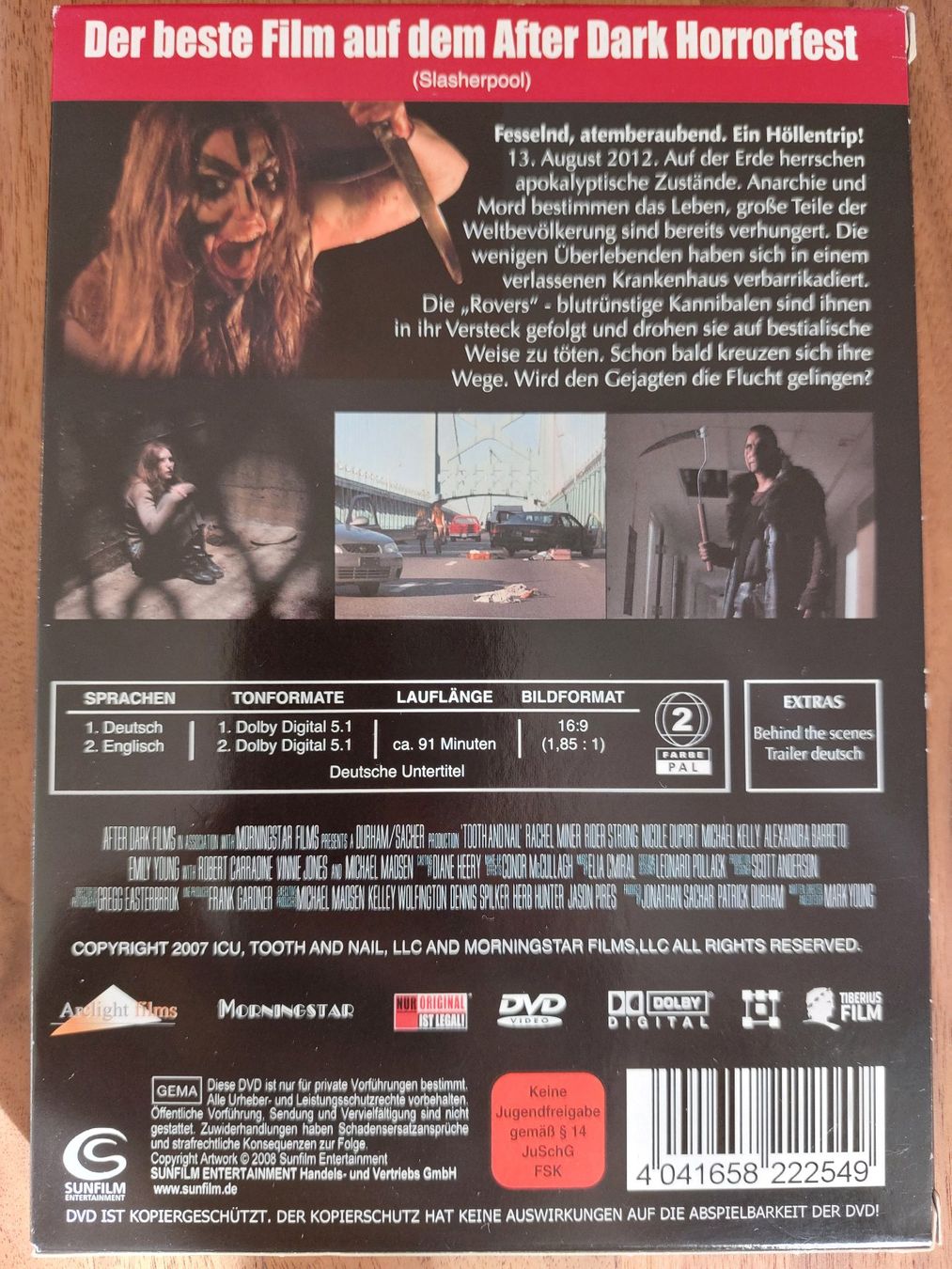 Alle DVDs: DVD - Tooth and Nail – Gebraucht aus Rheinfelden von FilmAuktion 1