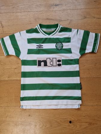 Celtic Trikot original Vintage 1999-2001 Umbro Gr 182 ca S/M