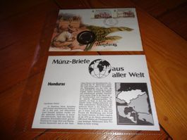 Münzbrief Honduras