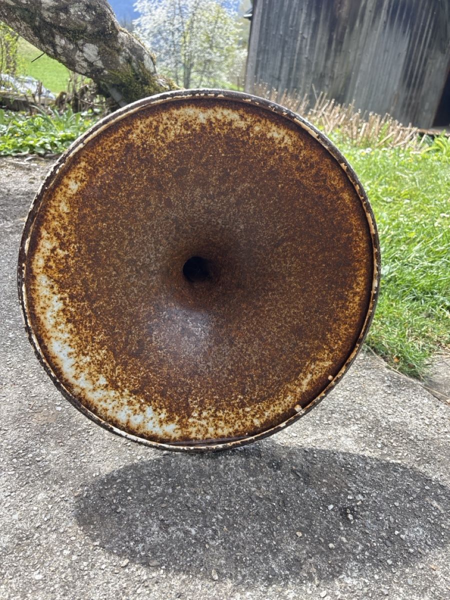 Altri mobili d'antiquariato: Pied de table basse année 70 vintage blanc – Usato da Chêne-Bougeries venduto da Bambideluxe 3