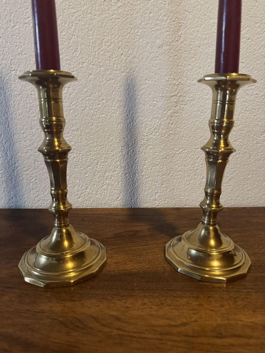 Portacandele: Kerzenständer Set aus Messing – Usato da Balsthal venduto da Narulya 2