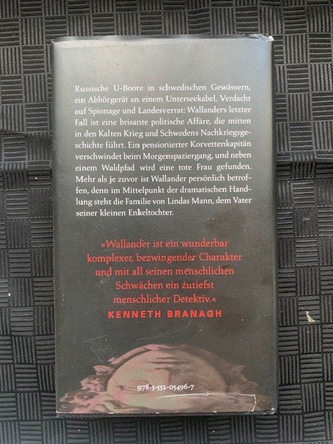 Libri: Henning Mankell: Der Feind im Schatten, Roman, – Usato da Windisch venduto da Trudi45 1