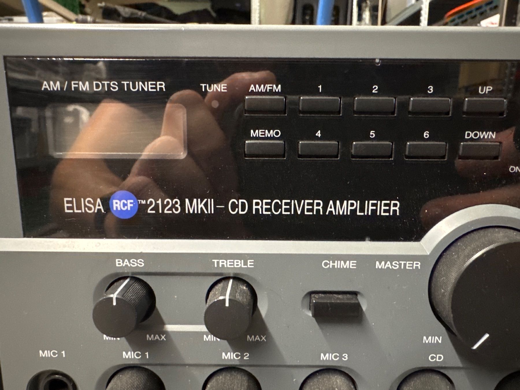 Amplificatori: RCF ELISA 2123 MKII CD Receiver Amplifier – Usato da Oberdorf NW venduto da AndotechnicsGmbH 1