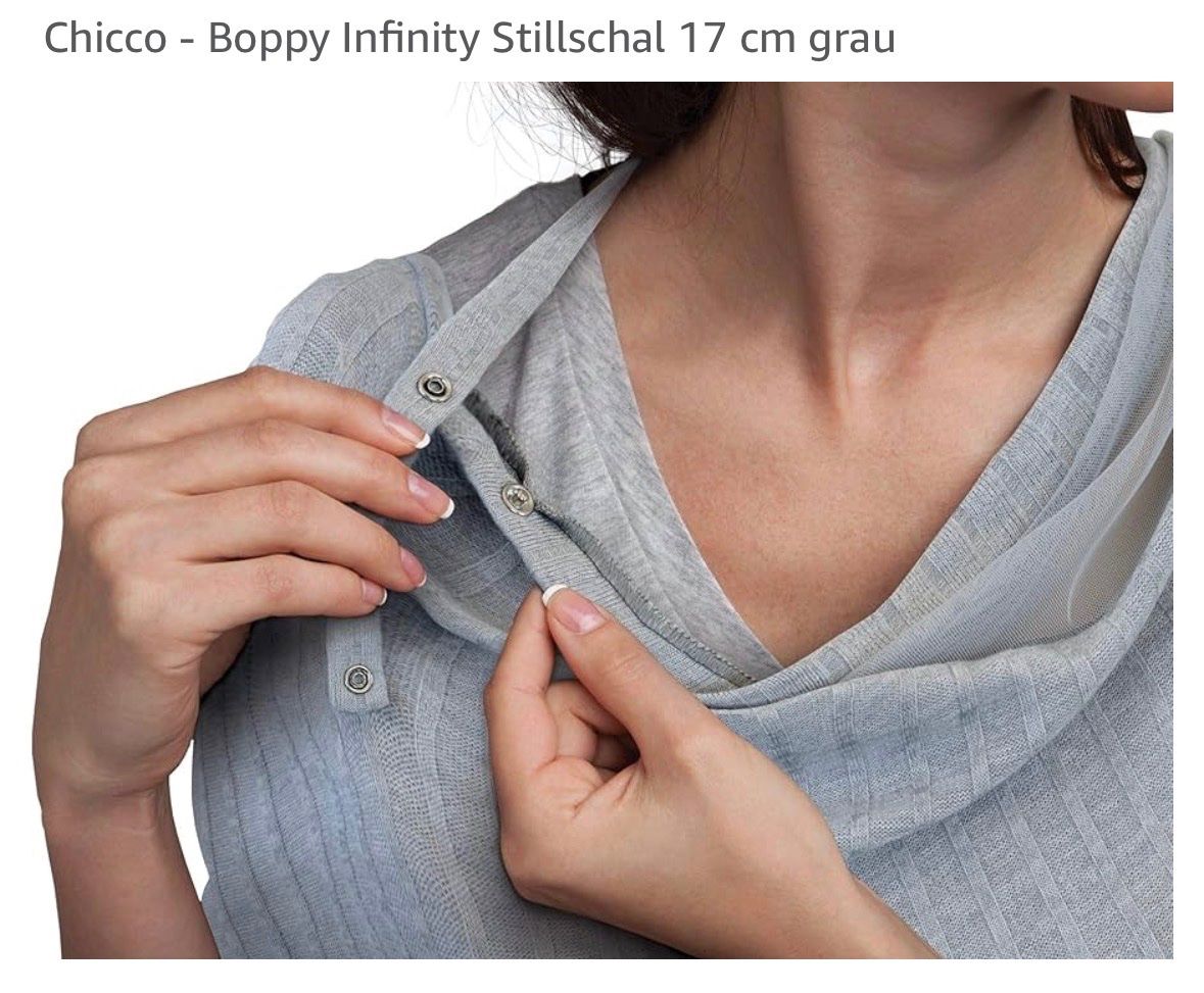 Foulard & Sciarpe: NEU: Chicco - Boppy Infinity Stillschal 17 cm grau – Nuovo (secondo la descrizione) da Meilen venduto da JuliaFantasma 1