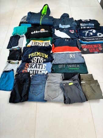 Jungenkleiderpaket Herbst/Winter 158/164  29-teilig!